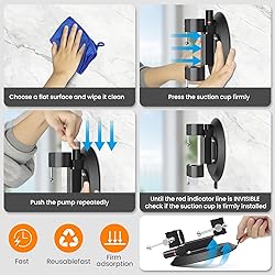 Hlogree Flag Suction Cup Mount for Car,Universal