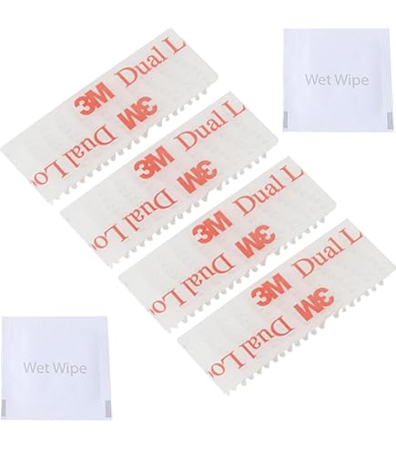 EZ Pass/IPass/IZoom - Kit De Montaje Fastlane Para Etiquetas De Peaje, 16 Unidades (8 Juegos) De Cierre Resellable, Tiras Adhesivas De Doble Bloqueo