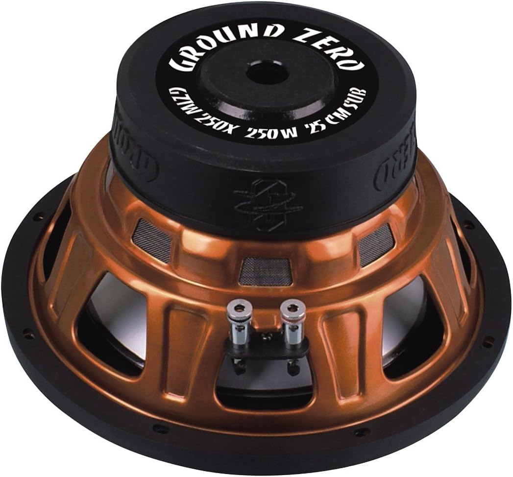 Ground Zero GZIW 250x 250 Watt RMS Subwoofer 25 cm (German