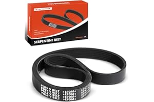 A-Premium Engine Serpentine Drive Belt Compatible with Volkswagen, BMW & Cars - Jetta, Golf, Taos, 320i, 320i xDrive, 328i, 3