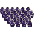 Crown Royal Purple Bag Gold Drawstring Bulk (Pack of 25)