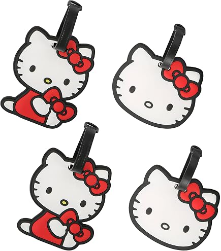 Hello Kitty Lugagge Tag - Conjunto de 3 Peice Lugagge e