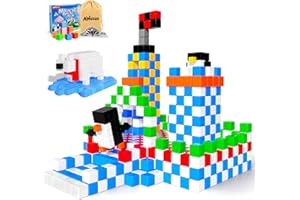 APLUSES 81PCS Magnetic Blocks, Magnet Building Toys for Toddlers, Preschool Sensory Autism STEM Toys for 3+ Year Old Boys & Girls, Magnetic Cubes as for Kids Ages 3-5 4-8