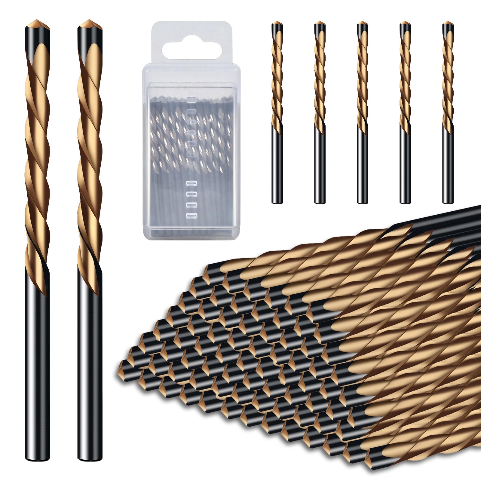 Drywall Routing Bit LEOMAUNYX 50PCS 5/32 Inch Spiral Drywall Router Bits Set -Brocas para ...