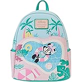 Loungefly Disney Minnie Vacation Style Poolside Mini Backpack | Minnie Mouse Bags & Backpacks Standard