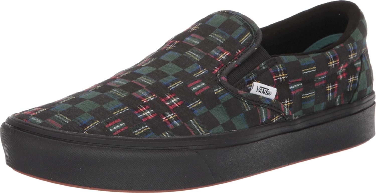 vans plaid shoes