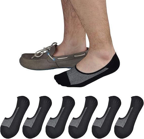 Amazon Epeius フットカバー 超浅履き メンズ靴下 脱げにくい 蒸れない 快適 さわやか スニーカーソックス ショート 滑り止め 6足セット フットカバー 通販