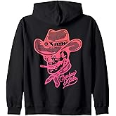 Cowboy Killer Western Graphic Zip Hoodie