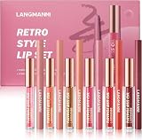 HQDA 12 Pcs Hydrating Lip Oils + Lip Liner Pencil Set Nude Lip Gloss view 7