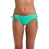 La Blanca Women's Island Goddess Side Loop Hipster Bikini Swimsuit Bottom