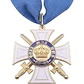 Prussian Royal Order of the Crown 2nd Class Blue Ribbon Military Replica