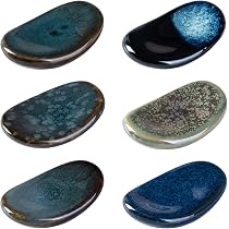 Sizikato 4pc Retro Striped Ceramic Soy Sauce Dipping Bowls - 4 Inch Small Dishes For Sushi, Snacks, Appetizers - View #13