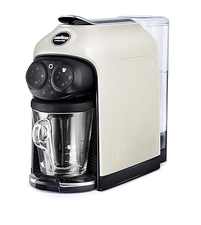 LAVAZZA A Modo Mio (LAVMP) LM950 Deséa Kapsel-Kaffeemaschine, 1500, ABS (Kunststoff), cremeweiss