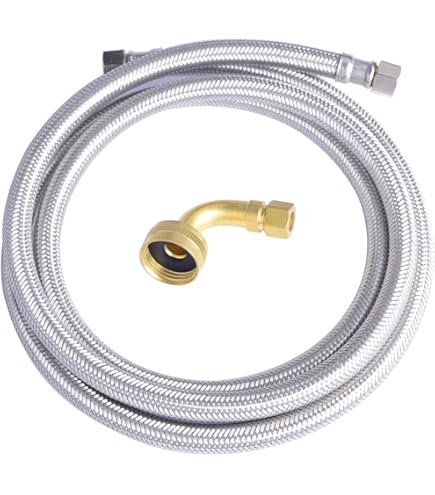 Eastman 41045 Universal Braided Stainless Steel Dishwasher Installation Kit 3 8 Inch Comp 6 Feet Bb9fd8aa A072 4ac0 8e5d Ca6d11f62508.9ff226bc4e0387eb1e6303307bf8a64b