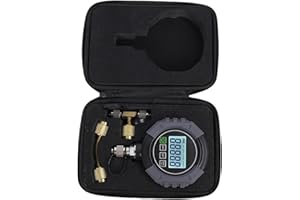 Garosa Digital Vacuum, HVAC Micron Vacuum Tester with High Sensitivity Sensor Real Time App Monitoring for Leakage Detection 