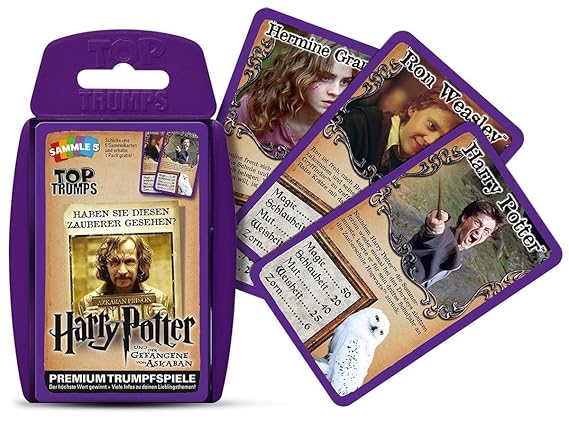 Harry Potter - Top Trumps Harry Potter und der Gefangene von Askaban - Kartenspiel | Deutsch
