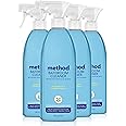 Method Bathroom Cleaner, Tub + Tile Cleaner Spray that Dissolves Mold, Mildew, and Soap Scum, Eucalyptus Mint Scent, 828 ml S