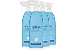 Method Bathroom Cleaner, Tub + Tile Cleaner Spray that Dissolves Mold, Mildew, and Soap Scum, Eucalyptus Mint Scent, 828 ml S