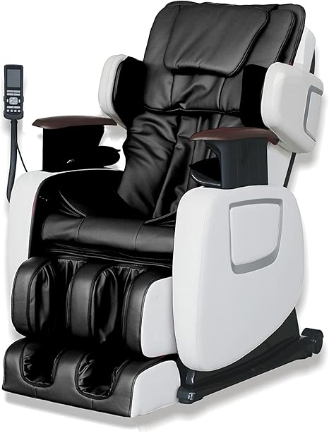 Exacme Electric Full Body Shiatsu Massage Chair Recliner Stretched Foot Rest 7201bw Amazon Ca Home Kitchen