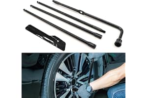 Mlijzard Spare Tire Tool Kit Compatible with 2008 to 2016 F250 F350 F450 F550,Spare Tire Jack Handle and Wheel Lug Wrench Replacement with Bag
