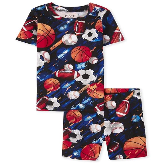 Buy The Children's Place Boys Sports Snug Fit Cotton Pajamas at Amazon.in