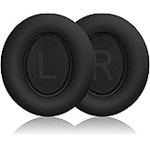 Replacement Earpads for Anker Soundcore Space Q45 Headphones, Ear Cushions Headset Earpads Ear Cups Cover Repair Parts (Black)