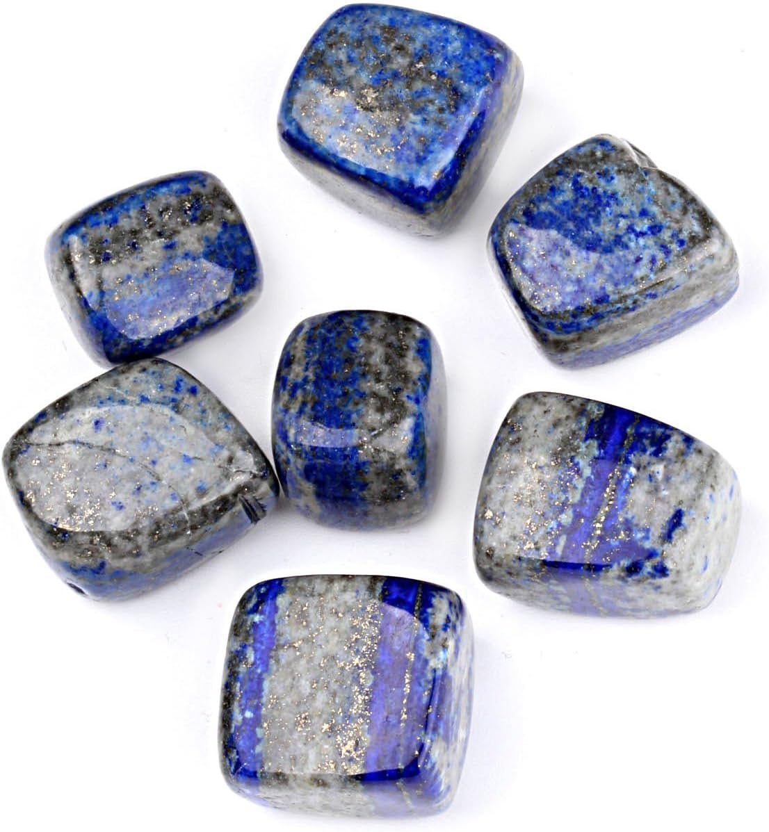 Indoor Fountains & Accessories - TGS Gems 1/2lb Bulk Natural Lapis Lazuli Tumbled Stones 1/2
