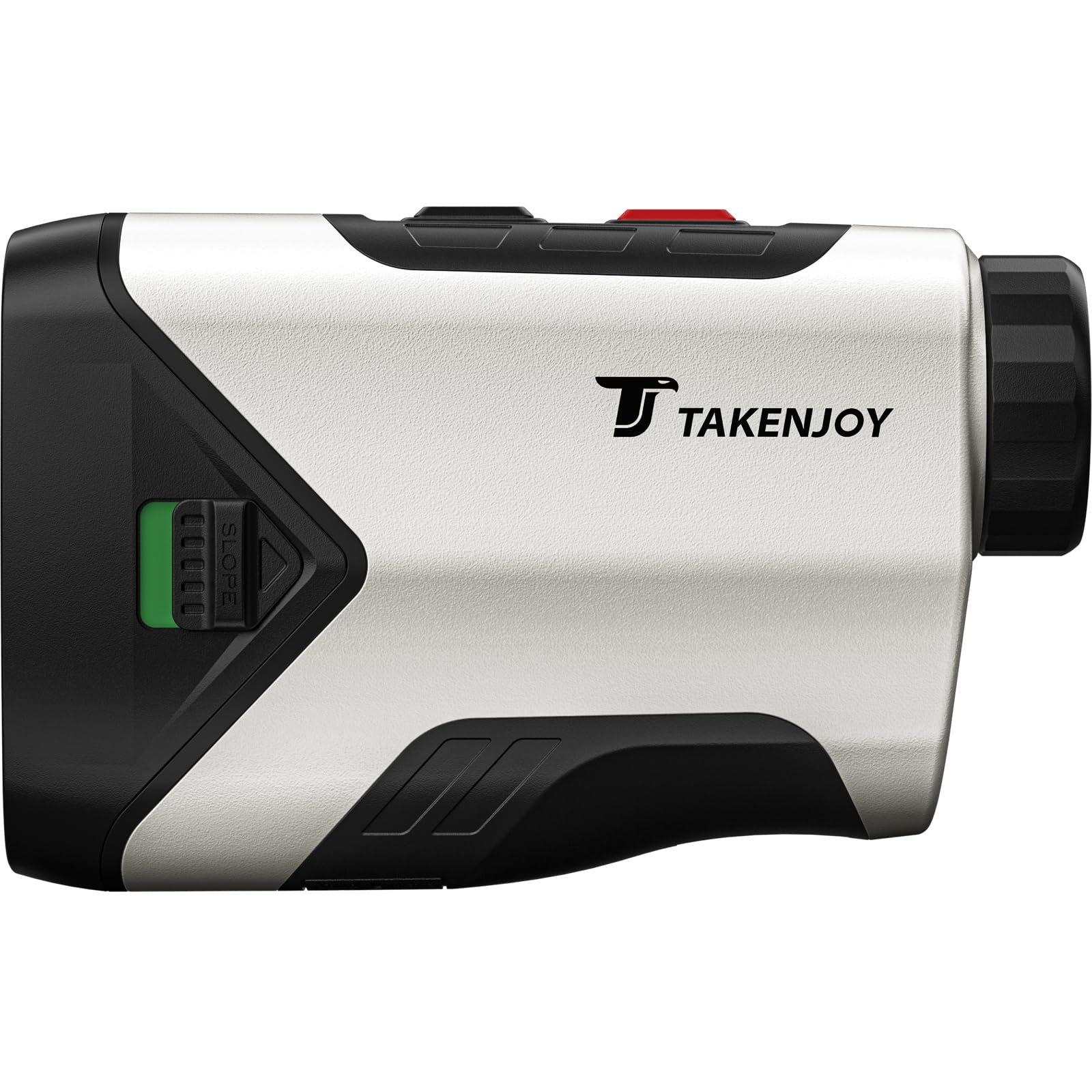 TAKENJOY 1200Y Golf Range Finder with Slope, 7X Magnification Range Finder Golf with Flag Locking Vibration, Rechargeable Golf Range Finder with Magnet