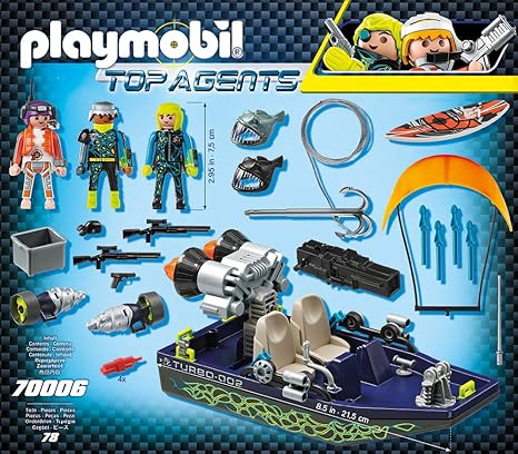 playmobil top agents headquarters