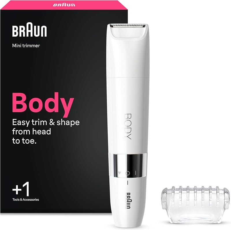 Face Spa Rasoio Elettrico Unisex, Epilatore Elettrico, BS1000 Bianco