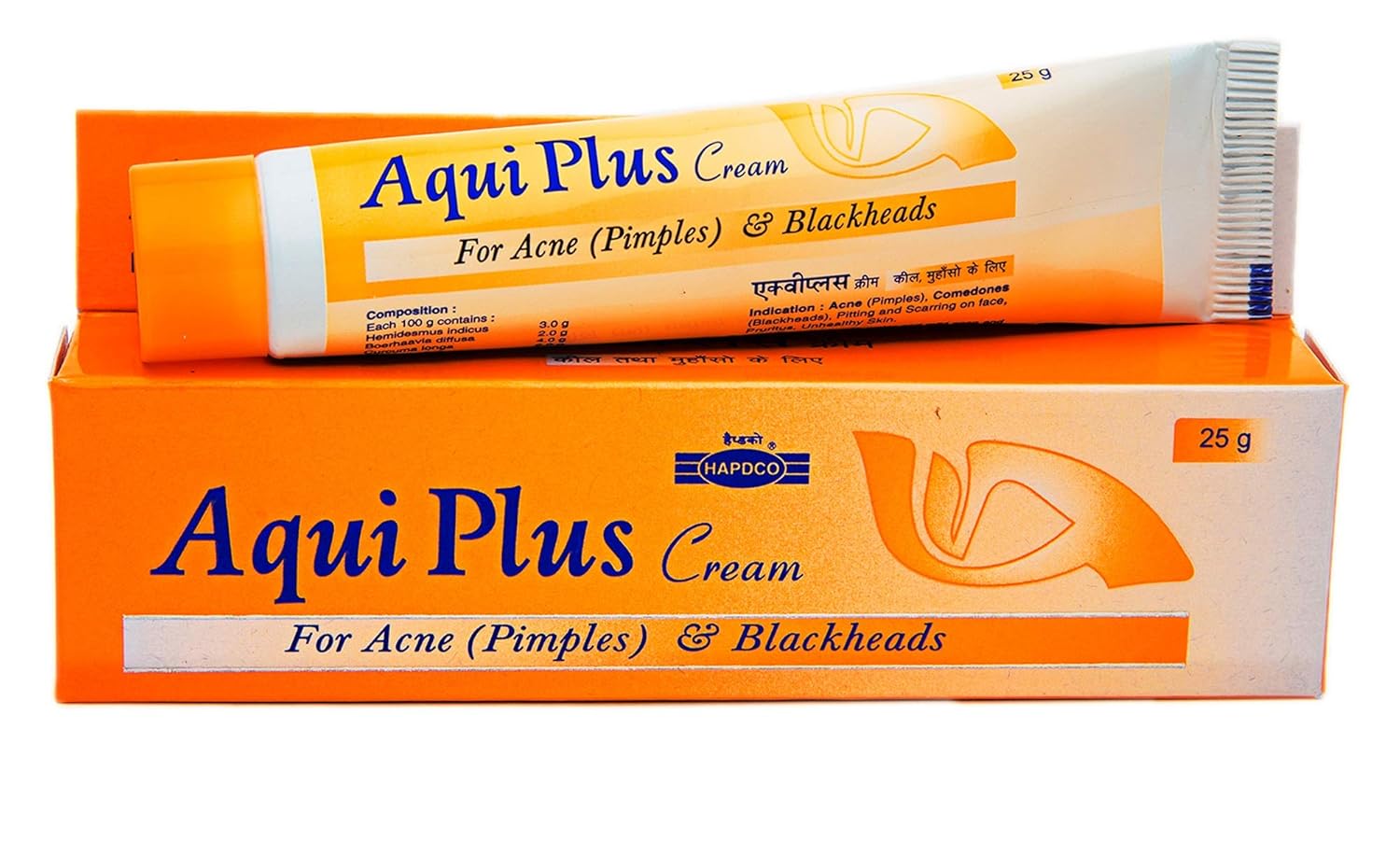 HAPDCO Aqui Plus Cream for Acne Pimples 