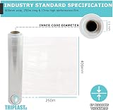 Triplast Pallet Stretch Wrap Roll 400mm x 250m Heavy Duty 6 Rolls view 2