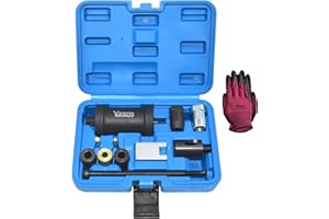 Yuesstloo Fuel Injector Removal Tool, Injector Seal Replace Install Kit, compatible con BMW N14 N18 N20 N26 N47 N53 N54 N55 N57 N63 S63 B38 B48 B58 with Extended Slide Hammer Screws