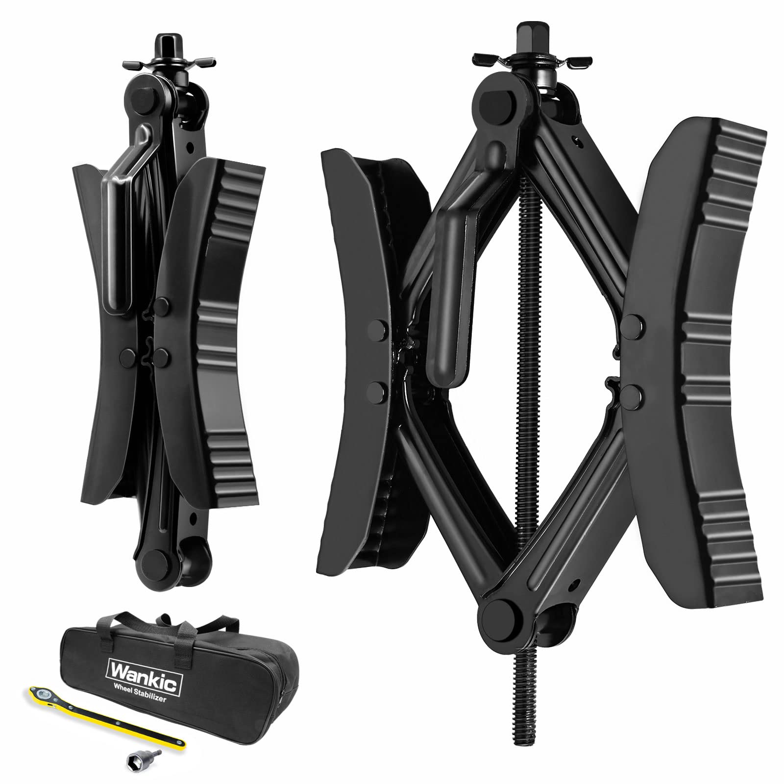 Wankic Camper Wheel Chock X Shaped RV Chocks Stabilizer For Travel