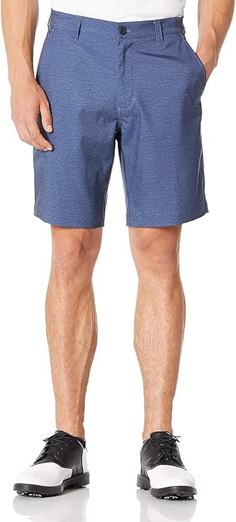 Amazon.com: Golf Shorts for Men Stretch Waist 9 Inch Inseam Waterproof Cargo Shorts with Pockets 