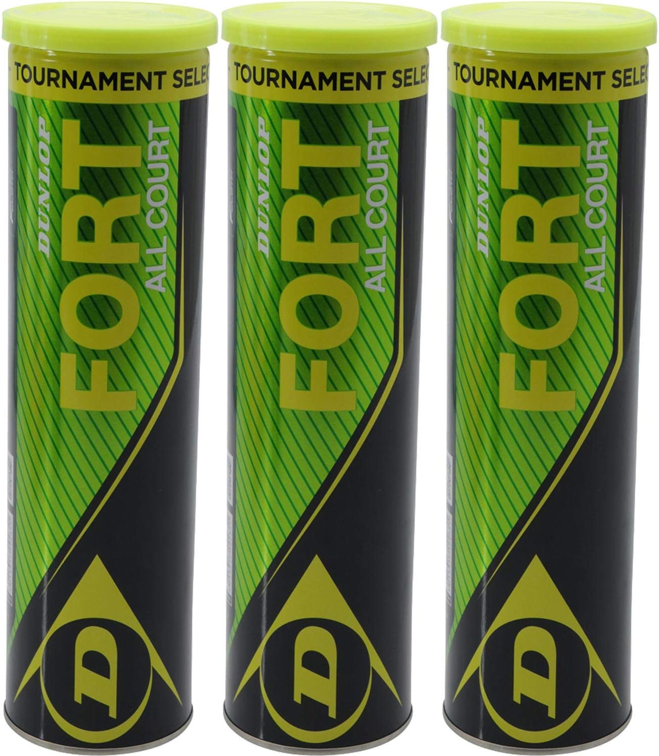 DUNLOP Fort All Court Tennis Balls 4 Ball Can, Natural, One Size Sports & Outdoors