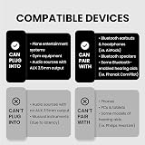 Avantree SoundJet R1 Airplane Bluetooth Adapter for AirPods aptX Adaptive 25H view 3