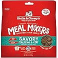 Stella & Chewy's Freeze Dried Raw Savory Salmon & Cod Meal Mixer – Dog Food Topper for Small & Large Breeds – Grain Free, Protein Rich Recipe – 8 oz Bag