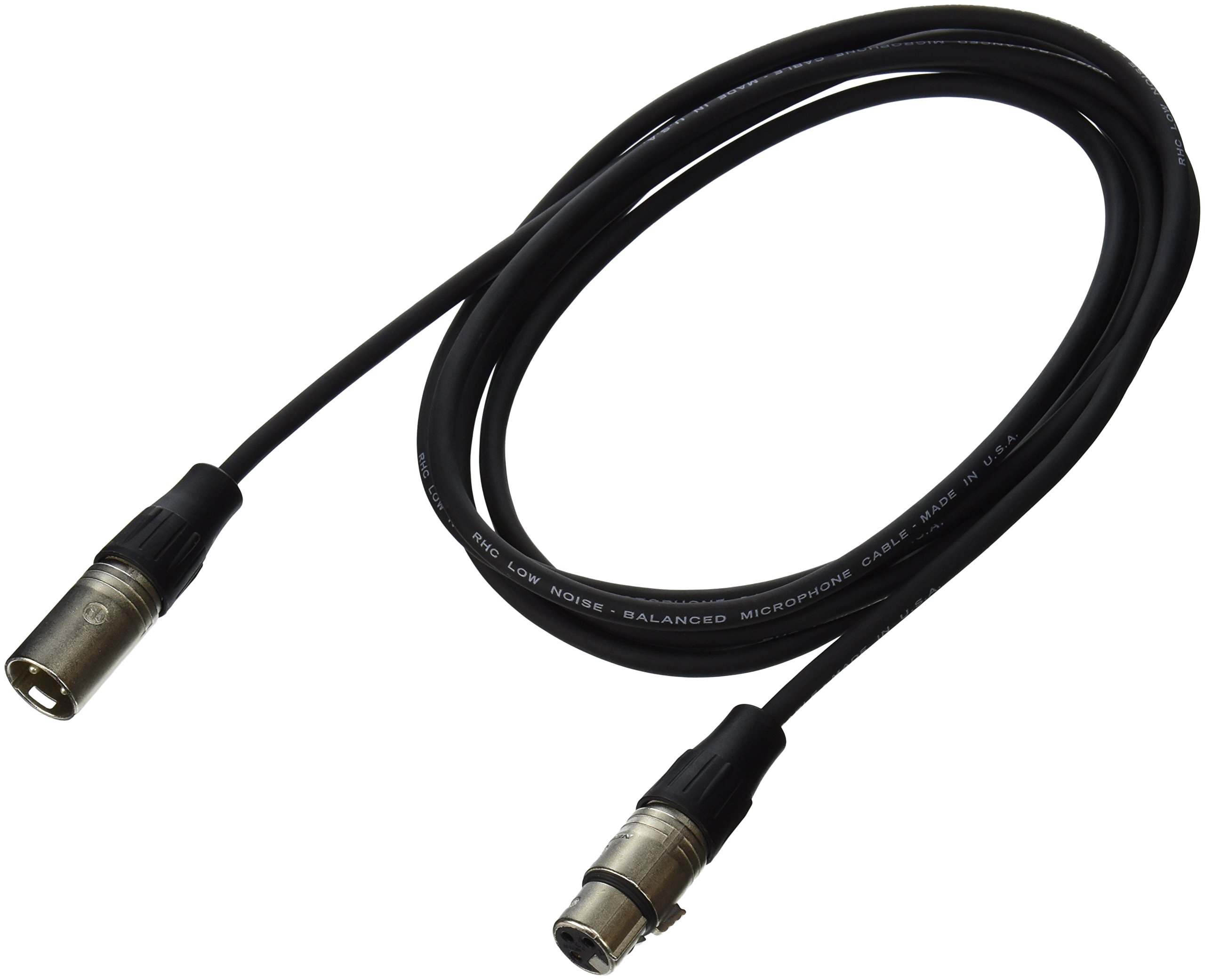 Rapco Horizon NM1-10 Microphone Cable with Neutrik XLRs, 10 feet