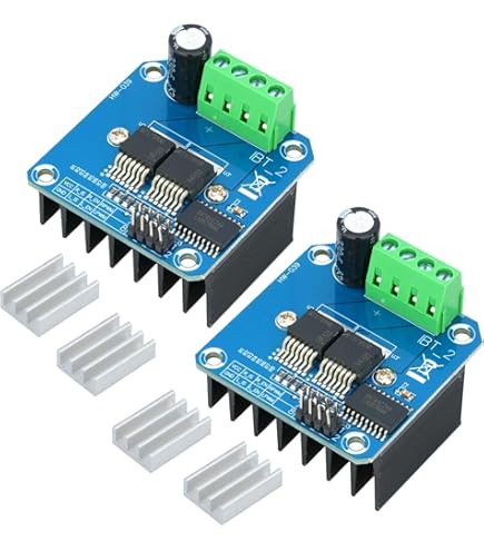 3x L298N Motor Controller Board – Dual H-Bridge, Für Arduino, DC-Motoren & Schrittmotoren, Inkl. Kabel, 5–35V, 2A Pro Kanal