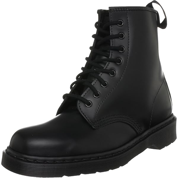 Amazon.com | Dr. Martens Unisex 1460 Mono Smooth Leather 8 Eye