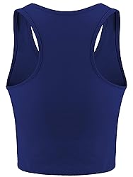 8 Pcs Women Basic Crop Tank Tops Sleeveless