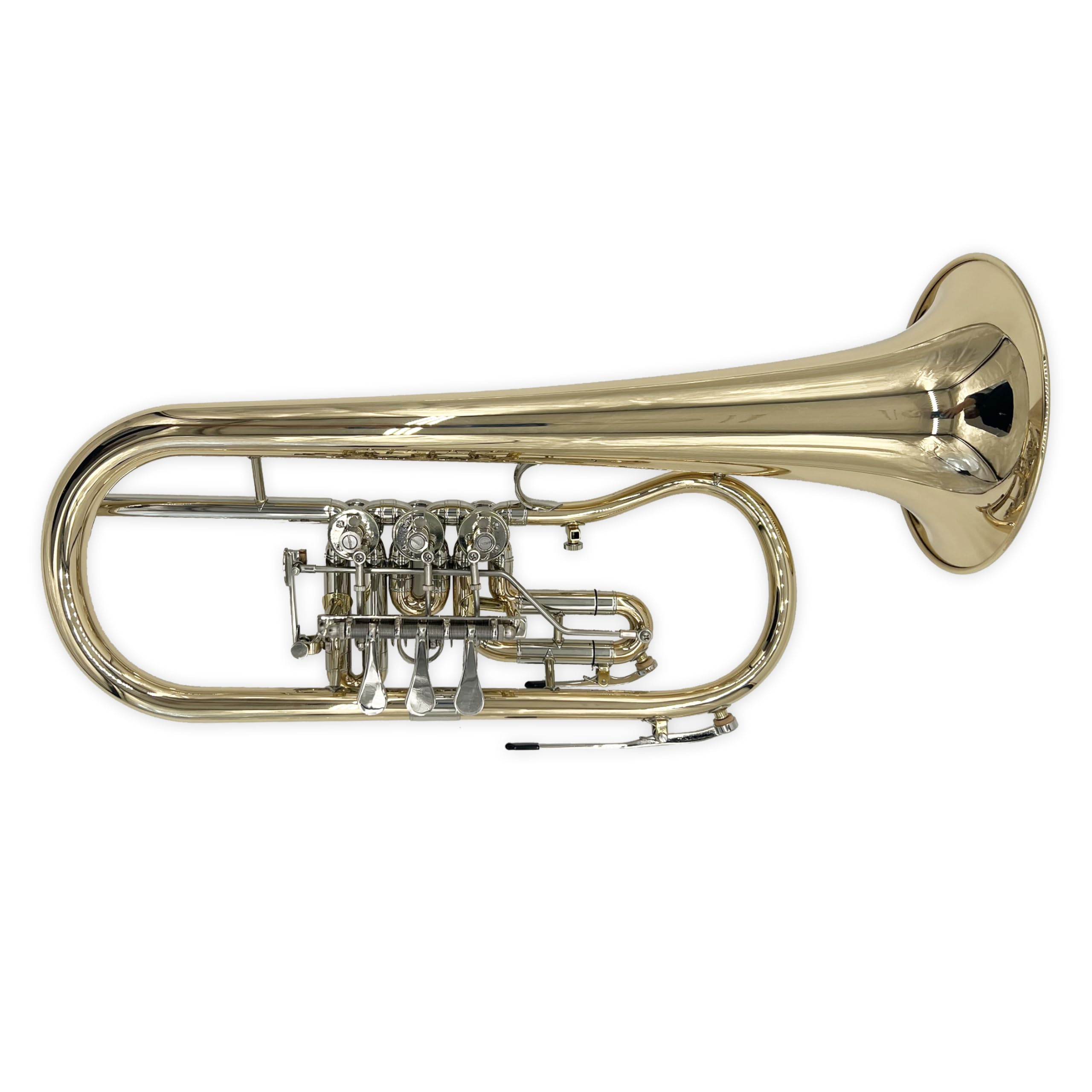 Tuyama® TFH-371 Flugelhorn in Bb (Rotary Valves) B flat 3 valve Bugle