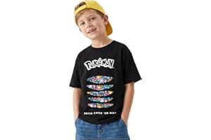Get Trend Pokemon | Minecraft | Fortnite T-Shirts for Boys 7-15 Yrs, Soft Casual Crew Neck Tops, Short Sleeve Tees