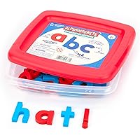 Educational Insights Color-Coded Lowercase AlphaMagnets, Set of 42 ABC Magnets, Alphabet Learning Toys for Kids Ages 3+