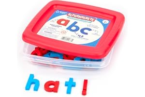 Educational Insights Color-Coded Lowercase AlphaMagnets, Set of 42 ABC Magnets, Alphabet Learning Toys for Kids Ages 3+