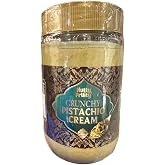 Nutty and Fruity Crunchy Pistachio Cream Spread, 21 oz (Pack of 1)
