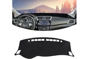 BILOPER Dash Cover for Nissan Sentra 2013-2019 Accessories Flannel Dashboard Cover Dash Cover Mat