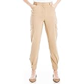 Max Studio Womens Peachskin Pant with Flap Pockets