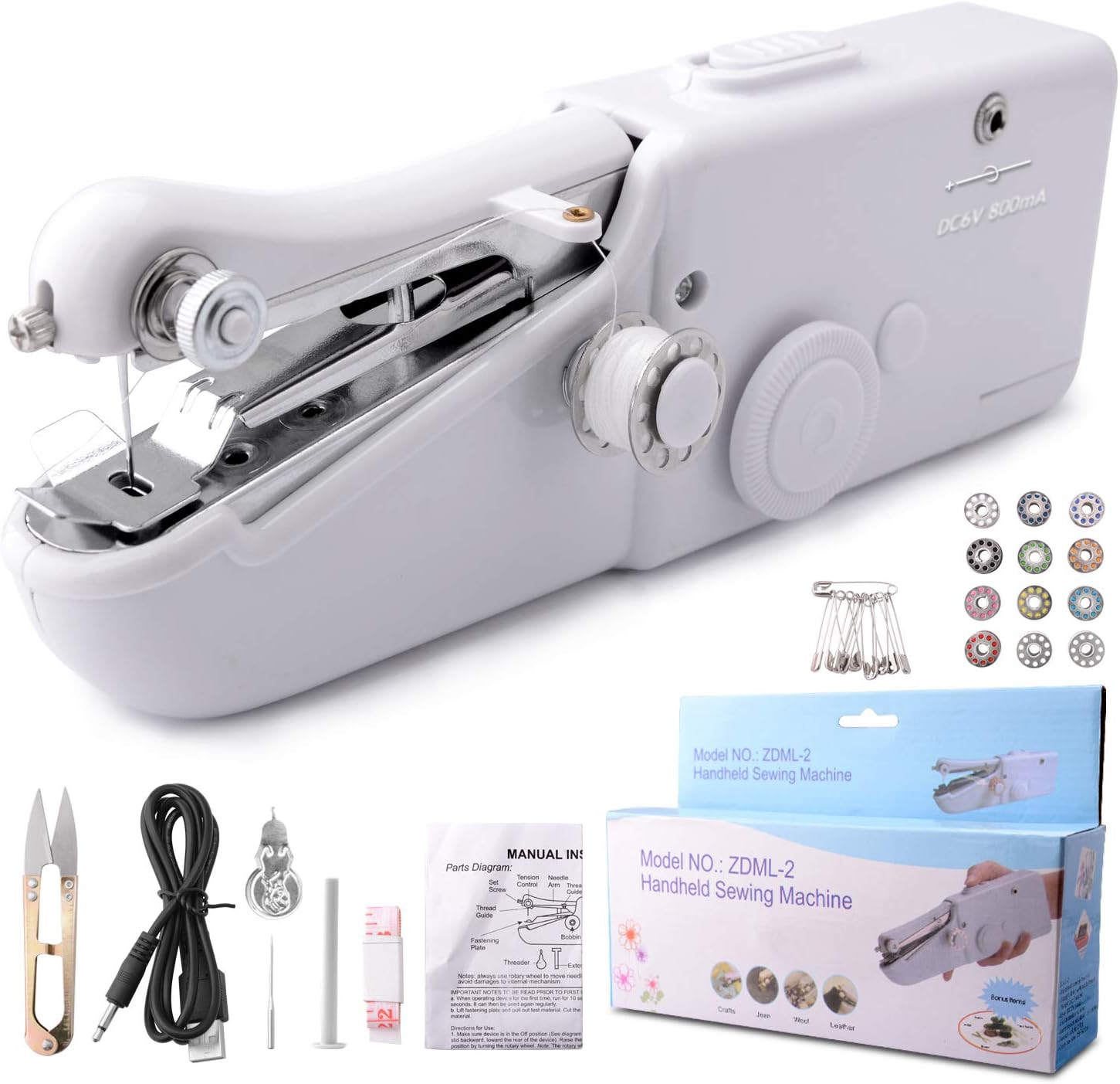 Handnähmaschine Elektrisch - Tragbar Für Schnelle Reparaturen